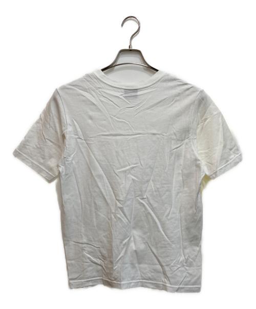 stussy（ステューシー）stussy (ステューシー) シャドーマンプリントTシャツ ホワイト サイズ:Sの古着・服飾アイテム
