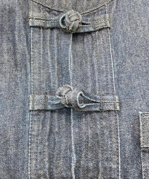 A.P.C.（アーペーセー）A.P.C. (アーペーセー) デニムチャイナジャケット インディゴ サイズ:XSの古着・服飾アイテム