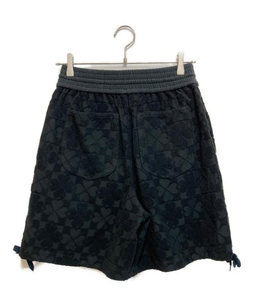 masu（エムエーエスユー）MASU (エムエーエスユー) CLOVER PILE SHORTS ブラック サイズ:46の古着・服飾アイテム