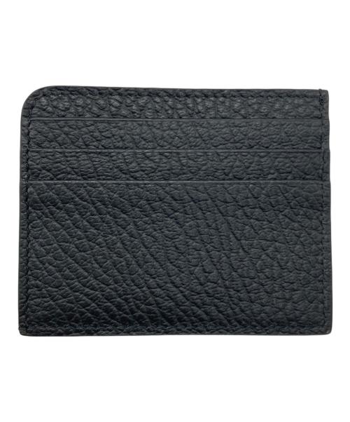 Maison Margiela 11（メゾンマルジェラ 11）Maison Margiela 11 (メゾンマルジェラ 11) 八の字 レザーカードケース ブラックの古着・服飾アイテム