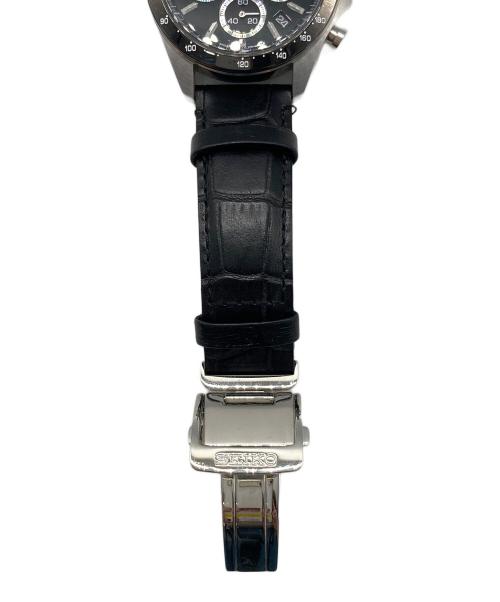 SEIKO（セイコー）SEIKO (セイコー) スピリットクロノグラフ ブラックの古着・服飾アイテム