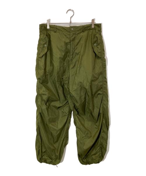 Engineered Garments（エンジニアドガーメンツ）Engineered Garments (エンジニアードガーメンツ) ナイロンマイクロリップストップ オーバーパンツ カーキ サイズ:Mの古着・服飾アイテム