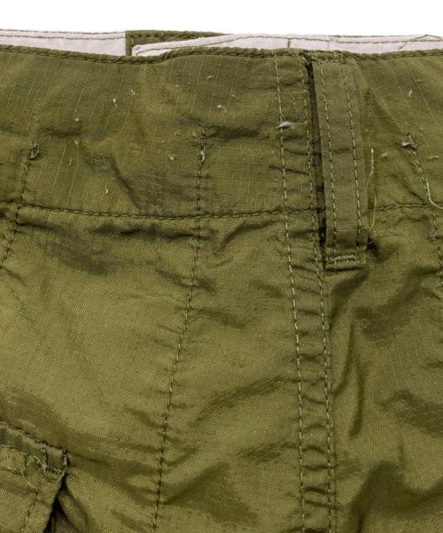 Engineered Garments（エンジニアドガーメンツ）Engineered Garments (エンジニアードガーメンツ) ナイロンマイクロリップストップ オーバーパンツ カーキ サイズ:Mの古着・服飾アイテム