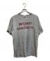 Champion（チャンピオン）の古着「ヴィンテージボロプリントTシャツ」｜グレー