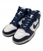 NIKEナイキ）の古着「Dunk High Championship」｜ホワイト×ネイビー