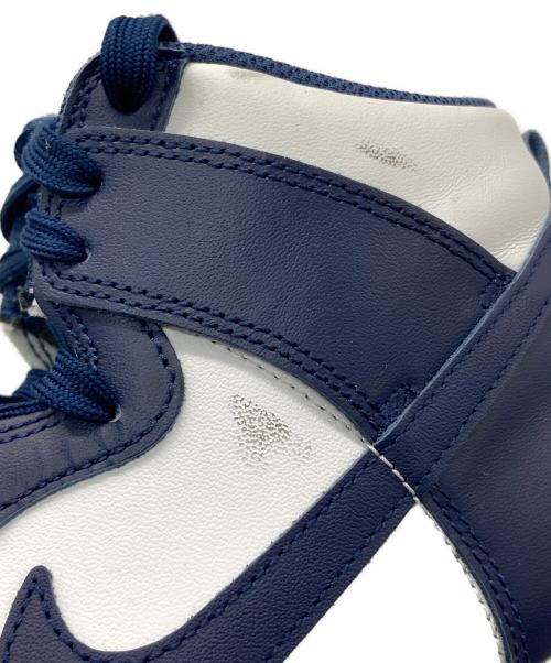 NIKE（ナイキ）NIKE (ナイキ) Dunk High Championship ホワイト×ネイビー サイズ:SIZE 28cmの古着・服飾アイテム