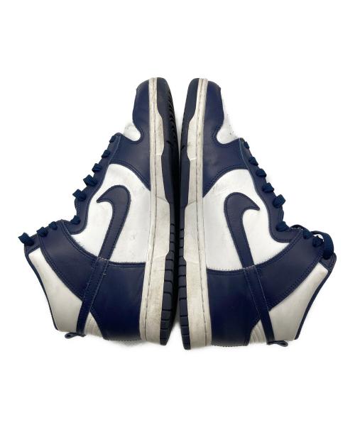 NIKE（ナイキ）NIKE (ナイキ) Dunk High Championship ホワイト×ネイビー サイズ:SIZE 28cmの古着・服飾アイテム