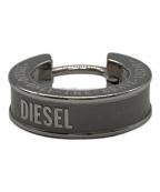 DIESELディーゼル）の古着「フープピアス」｜シルバーカラー