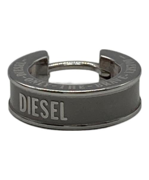 DIESEL（ディーゼル）DIESEL (ディーゼル) フープピアス シルバーカラーの古着・服飾アイテム