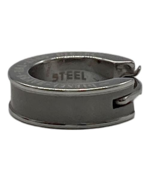 DIESEL（ディーゼル）DIESEL (ディーゼル) フープピアス シルバーカラーの古着・服飾アイテム