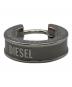 DIESEL（ディーゼル）の古着「フープピアス」｜シルバーカラー