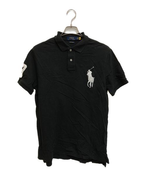 POLO RALPH LAUREN（ポロ・ラルフローレン）POLO RALPH LAUREN (ポロ・ラルフローレン) ビッグポニーポロシャツ ブラック サイズ:Lの古着・服飾アイテム