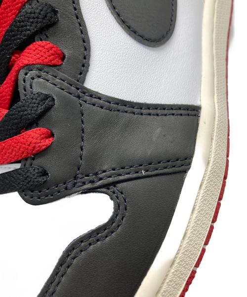 NIKE（ナイキ）NIKE (ナイキ) Air Jordan 1 Retro High OG ブラック×レッド サイズ:SIZE　26．5の古着・服飾アイテム