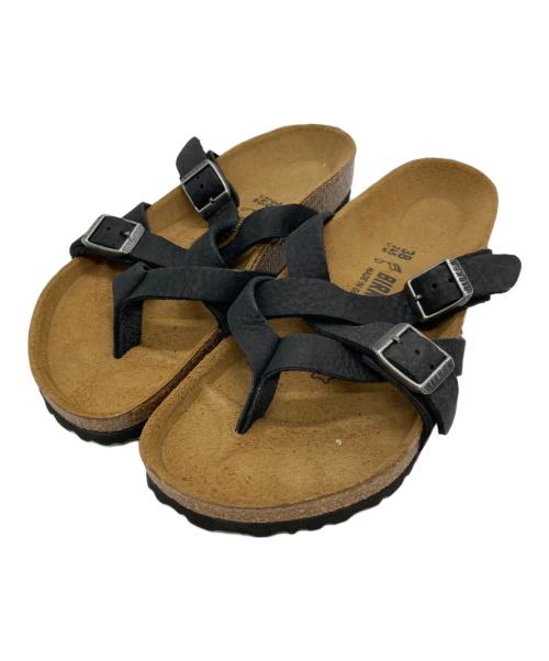 BIRKENSTOCK（ビルケンシュトック）BIRKENSTOCK (ビルケンシュトック) テマラ ブラック サイズ:24.5の古着・服飾アイテム