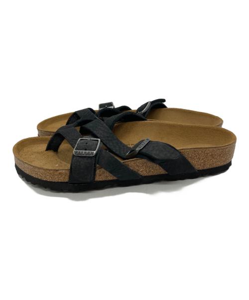 BIRKENSTOCK（ビルケンシュトック）BIRKENSTOCK (ビルケンシュトック) テマラ ブラック サイズ:24.5の古着・服飾アイテム