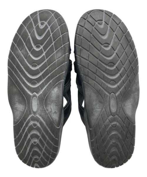 OAKLEY（オークリー）OAKLEY (オークリー) 00'sアーカイブレザースライドサンダル ブラック サイズ:27cmの古着・服飾アイテム