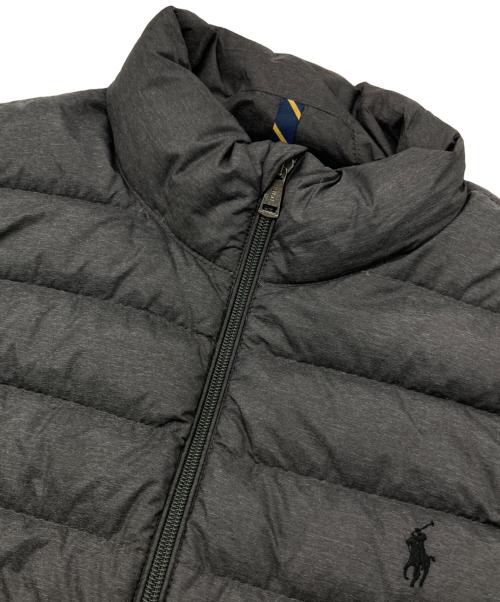 POLO RALPH LAUREN（ポロ・ラルフローレン）POLO RALPH LAUREN (ポロ・ラルフローレン) ダウンベスト グレー サイズ:Ｌの古着・服飾アイテム