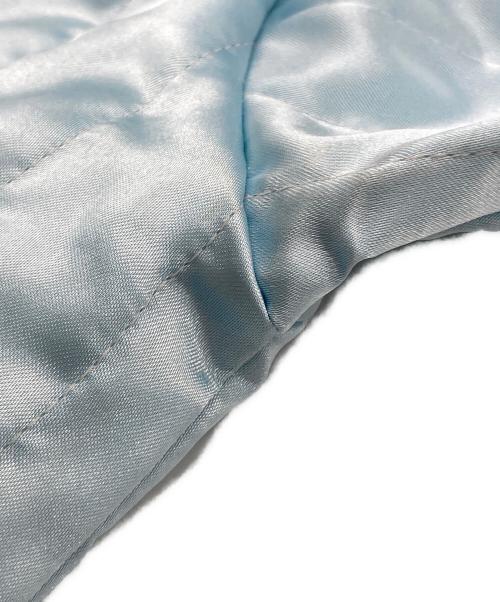 Yves Saint Laurent（イヴサンローラン）Yves Saint Laurent (イヴサンローラン) 中綿キルティングジャケット ブルー サイズ:Ｍの古着・服飾アイテム