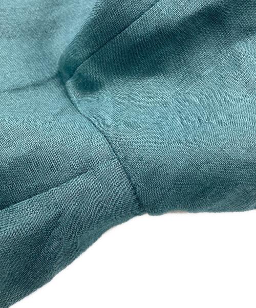 PAUL SMITH（ポールスミス）Paul Smith (ポールスミス) 2Bリネンセットアップ グリーン サイズ:Ｓの古着・服飾アイテム