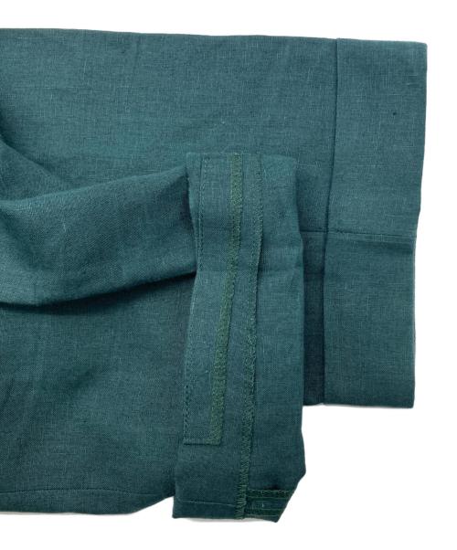 PAUL SMITH（ポールスミス）Paul Smith (ポールスミス) 2Bリネンセットアップ グリーン サイズ:Ｓの古着・服飾アイテム