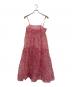POPPY（ポピー）の古着「UNEUNE ORGANDY CAMI DRESS」｜ピンク