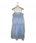 POPPY（ポピー）の古着「Organdy tiered cami dress」｜ブルー