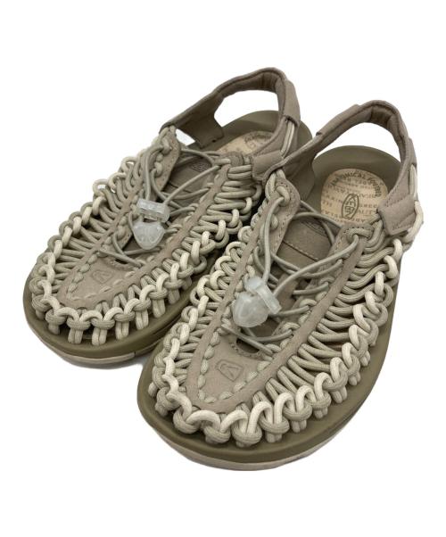 KEEN（キーン）KEEN (キーン) green label relaxing (グリーンレーベルリラクシング) BEAUTY&YOUTH (ビューティーアンドユース) UNEEK アイボリー サイズ:23.5cmの古着・服飾アイテム