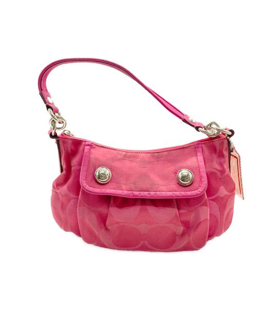 COACH（コーチ）COACH (コーチ) ワンショルダーバッグ ピンクの古着・服飾アイテム