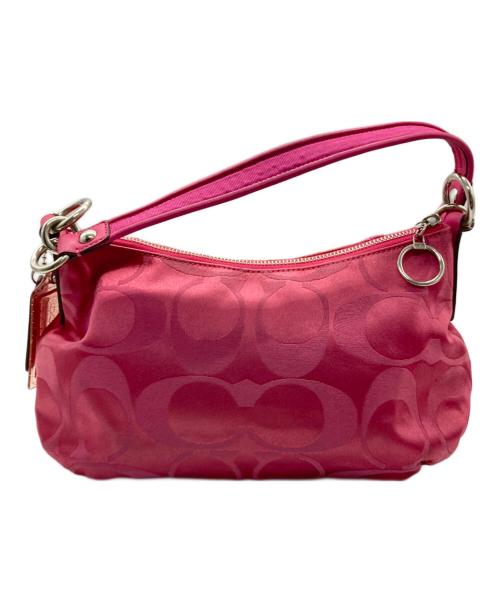 COACH（コーチ）COACH (コーチ) ワンショルダーバッグ ピンクの古着・服飾アイテム