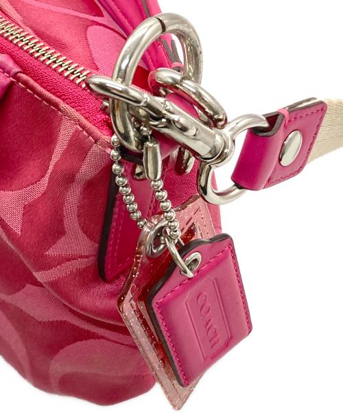 COACH（コーチ）COACH (コーチ) ワンショルダーバッグ ピンクの古着・服飾アイテム