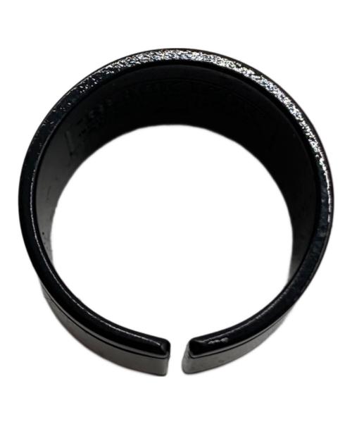 NEIGHBORHOOD（ネイバーフッド）NEIGHBORHOOD (ネイバーフッド) ブラックコーティングシルバーリング ブラック サイズ:-の古着・服飾アイテム