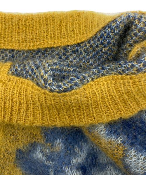 Ameri（アメリ）AMERI (アメリ) STUDIOUS (ステュディオス) 3WAYノスタルジックラグニット イエロー サイズ:Freeの古着・服飾アイテム