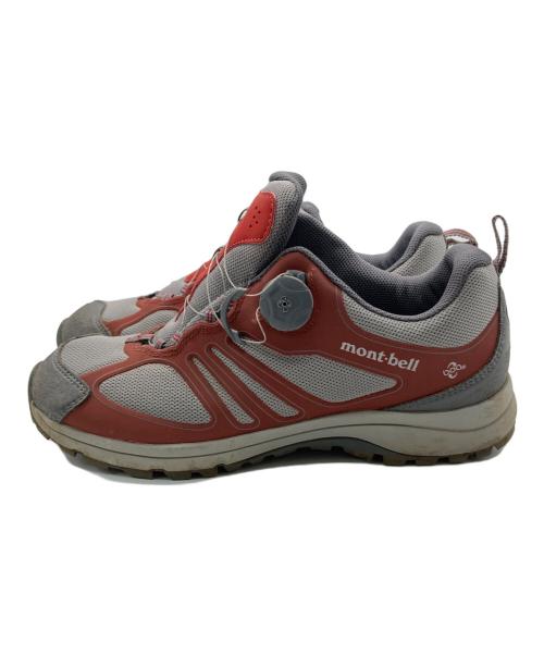 mont-bell（モンベル）mont-bell (モンベル) トレッキングシューズ グレー×ブラウン サイズ:25.5cmの古着・服飾アイテム