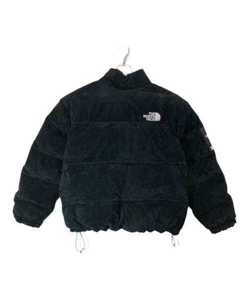 SUPREME（シュプリーム）SUPREME (シュプリーム) THE NORTH FACE (ザ ノース フェイス) Suede Nuptse Jacket ブラック サイズ:Ｌの古着・服飾アイテム