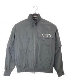 VALENTINO（ヴァレンティノ）の古着「VLTN Track Jacket」｜ブラック