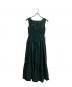 Her lip to（ハーリップトゥ）の古着「Riviera Double Bow Dress」｜グリーン