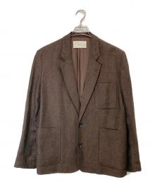 TODAYFUL（トゥデイフル）の古着「Boyfriend Linen Jacket」｜ブラウン
