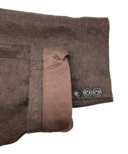 TODAYFUL（トゥデイフル）TODAYFUL (トゥデイフル) Boyfriend Linen Jacket ブラウン サイズ:38の古着・服飾アイテム