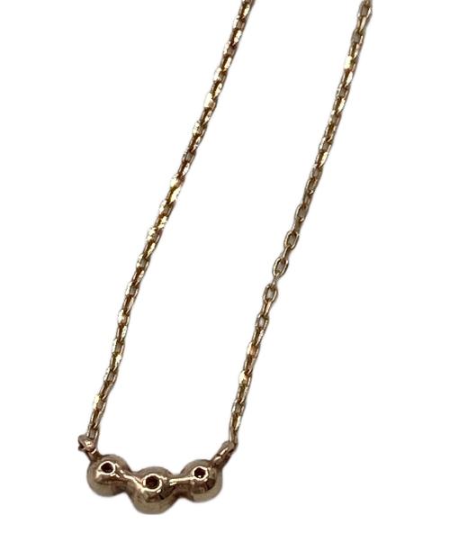 ete（エテ）ete (エテ) K10YGレイヤー ダイヤネックレスの古着・服飾アイテム