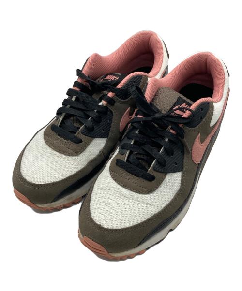 NIKE（ナイキ）NIKE (ナイキ) Air Max 90 ピンク×ブラウン サイズ:28cmの古着・服飾アイテム