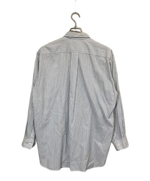 COMME des GARCONS HOMME（コムデギャルソン オム）COMME des GARCONS HOMME (コムデギャルソン オム) ストライプシャツ ホワイト×ブルー サイズ:-の古着・服飾アイテム