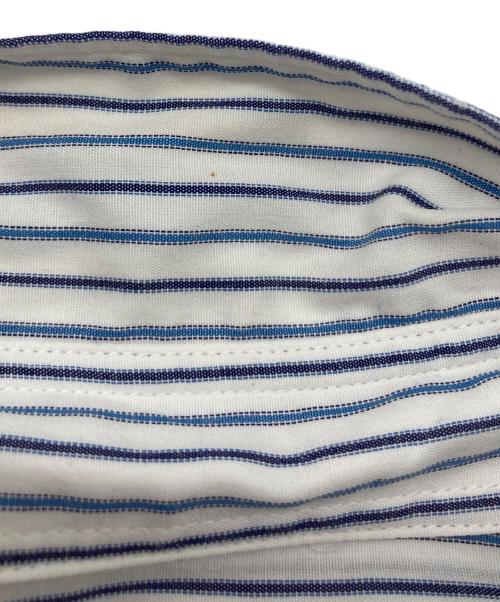 COMME des GARCONS HOMME（コムデギャルソン オム）COMME des GARCONS HOMME (コムデギャルソン オム) ストライプシャツ ホワイト×ブルー サイズ:-の古着・服飾アイテム