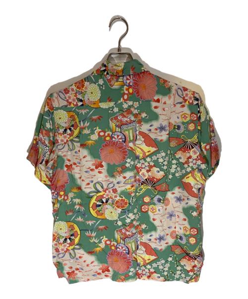 Sun Surf（サンサーフ）Sun Surf (サンサーフ) アロハシャツ グリーン サイズ:Sの古着・服飾アイテム