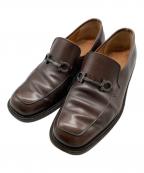 Salvatore Ferragamoサルヴァトーレ フェラガモ）の古着「ガンチーニローファー」｜ブラウン