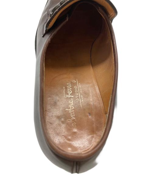 Salvatore Ferragamo（サルヴァトーレ フェラガモ）Salvatore Ferragamo (サルヴァトーレ フェラガモ) ガンチーニローファー ブラウン サイズ: 8 1/2の古着・服飾アイテム