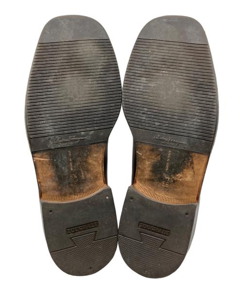 Salvatore Ferragamo（サルヴァトーレ フェラガモ）Salvatore Ferragamo (サルヴァトーレ フェラガモ) ガンチーニローファー ブラウン サイズ: 8 1/2の古着・服飾アイテム