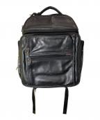 TUMIトゥミ）の古着「ナパレザービジネスバックパック」｜ブラック