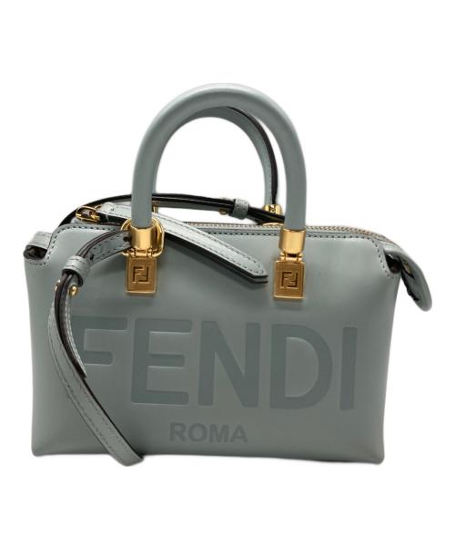 FENDI（フェンディ）FENDI (フェンディ) バイザウェイミニボストンバッグ ブルー サイズ:-の古着・服飾アイテム