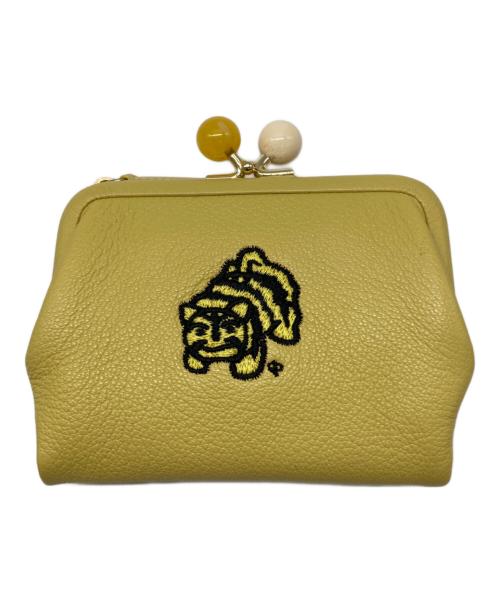 虎屋ういろ（トラヤウイロ）虎屋ういろ (トラヤウイロ) EAR (イア) Perche (ペルケ) コラボがま口財布 イエロー サイズ:-の古着・服飾アイテム