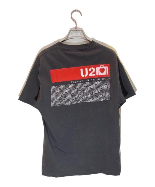 U2（ユーツー）U2 (ユーツー) バンドTシャツ グレー サイズ:Ⅿの古着・服飾アイテム